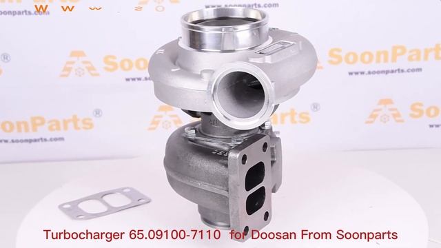 Turbocharger 65.09100-7110 for Doosan Daewoo Excavator DX140LC DX140W DX160W TIER-III DX140W смотреть онлайн