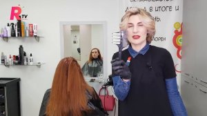 Открытое мелирование через расческу страйпер