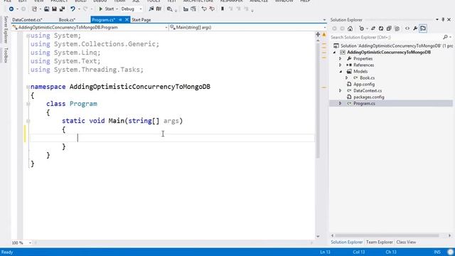 Optimistic Concurrency for MongoDB in .NET using LINQ смотреть онлайн