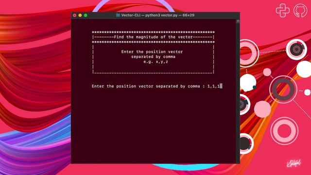 VECTOR | A CLI tool in Python to perform Vector Operations смотреть онлайн