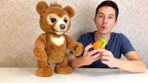ВОЛШЕБНЫЙ РУССКИЙ МИШКА Cubby The Curious Bear Hasbro Furreal Friends E4591