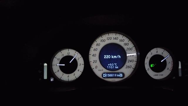 Mercedes-Benz CLS 350 CGI W219 0-250 Acceleration