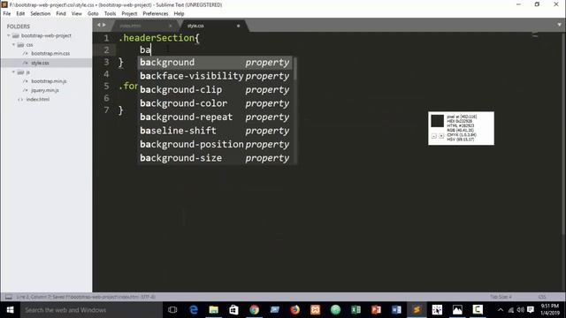 Logo & Search Bar - Bootstrap Project Tutorial Bangla (part-3) смотреть онлайн