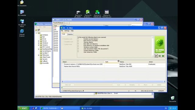 Dr.Web Scanner cures TDL4 смотреть онлайн