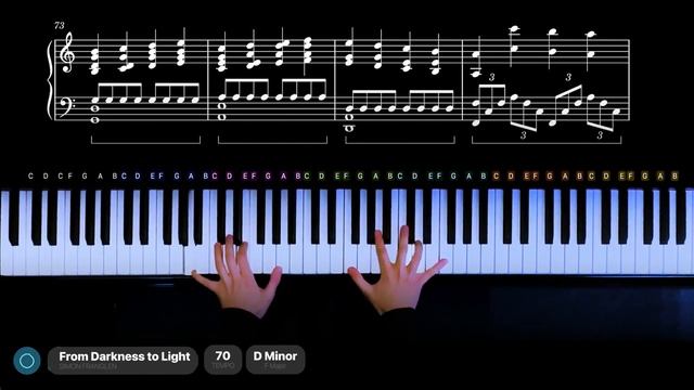 From Darkness to Light. Avatar 2 Simple Piano - Simon Franglen смотреть онлайн