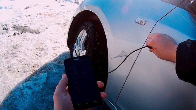 Cruze. Заводские точки сварки, толщина ЛКП и проверяем на битость толщиномером автолактест АЛТ-1М смотреть онлайн