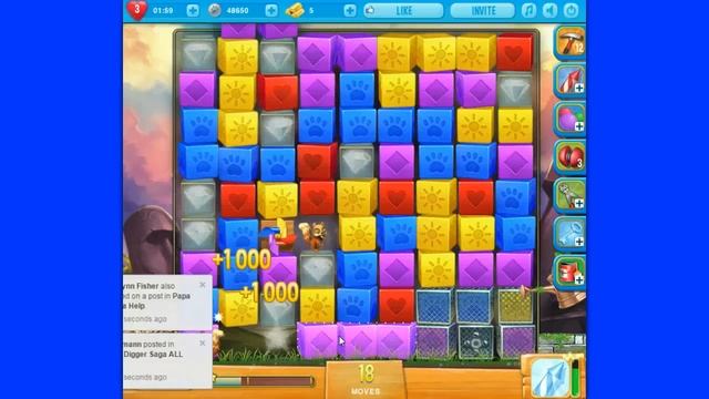 Pet Rescue Saga Level 946 - no boosters смотреть онлайн