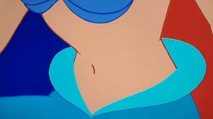 Queen Athena's Belly Button Close Up