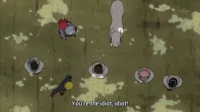 Karin Meets Naruto & Senses Dark Kyuubi Chakra смотреть онлайн