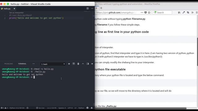 Run python file from any directory смотреть онлайн