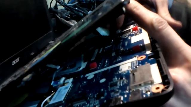 Ремонт ноутбука Extensa 2510g Разборка, замена жесткого диска смотреть онлайн