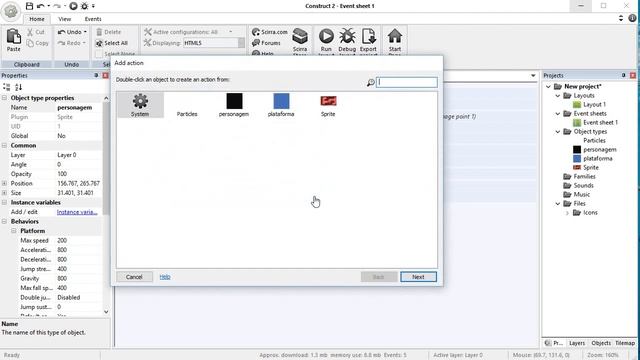 Construct 2 - Pulo na parede (wall jump) смотреть онлайн