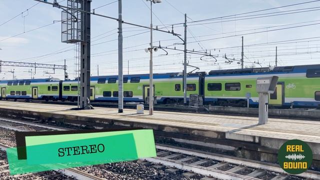 STEREO vs BINAURAL comparison #1 - "At the train station" смотреть онлайн