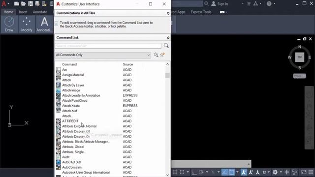 How to Customize the Quick Access Toolbar in AutoCAD 2022 смотреть онлайн