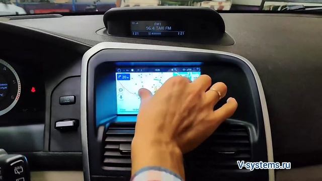 Монитор 7" на Android для Volvo XC60 смотреть онлайн