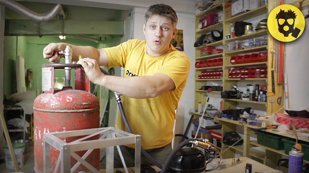 На что способен компрессор холодильника? Мощный компрессор своими руками. смотреть онлайн