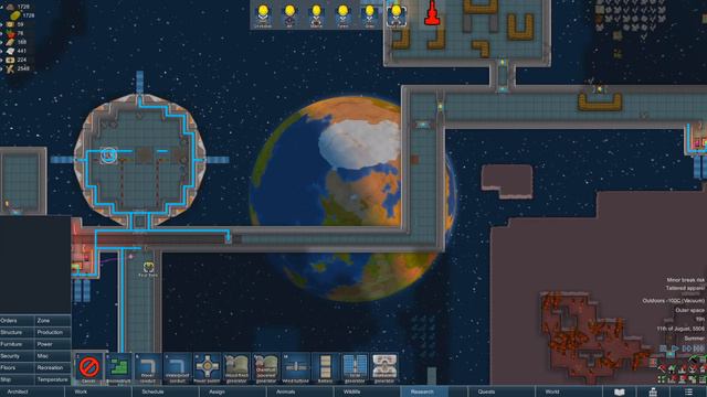Rimworld SOS2 Space Station Survival 33 смотреть онлайн