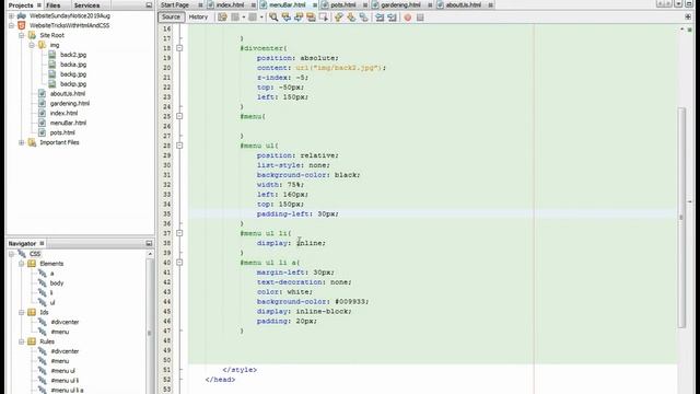 Drop Down Nav Bar or Menu Bar with Html and CSS | Website Learning at Home. смотреть онлайн
