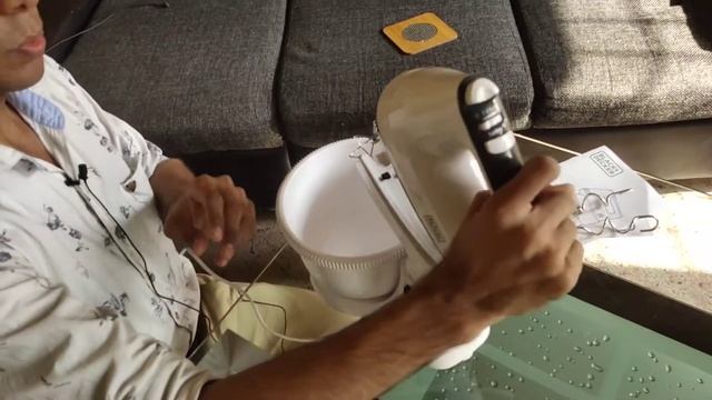 Black+Decker Hand Mixer 300 watts m 700, white unboxing and review?? смотреть онлайн
