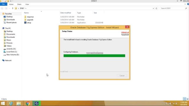02 Installing Oracle 11g XE смотреть онлайн