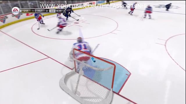 NHL 13 - NHL 13 Goalie Gameplay смотреть онлайн