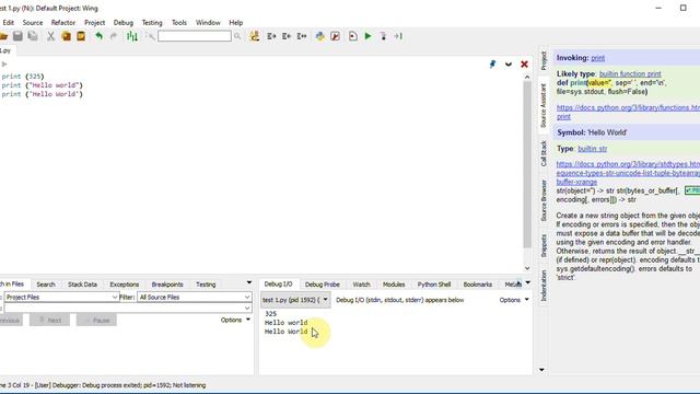 1 Print function and use of speech marks and brackets смотреть онлайн