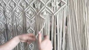 Штора макраме - подарок маме на 8 марта!_[360p]