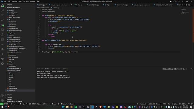 Python tutorial #2: Network Scanners / Port scanners. смотреть онлайн
