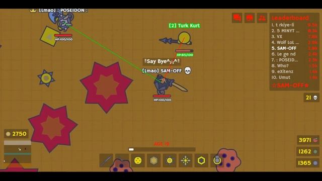 Moomoo.io Fragmovie kills player.! смотреть онлайн