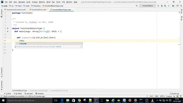 17 Function with return keyword in Scala смотреть онлайн