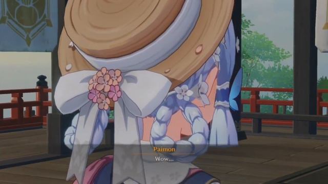 Ayaka shows her new outfit [Genshin Impact] смотреть онлайн