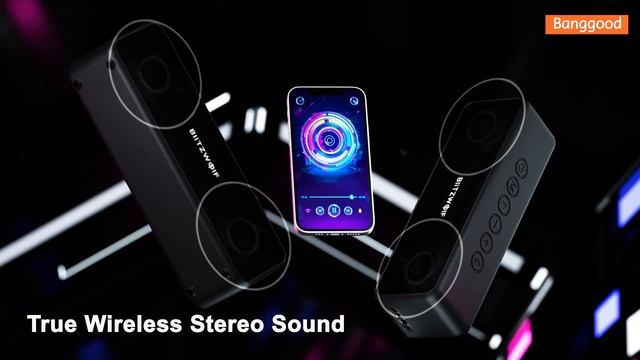 30W Wireless Speaker丨bluetooth Speaker丨BlitzWolf BW-WA4 - Shop on Banggood смотреть онлайн