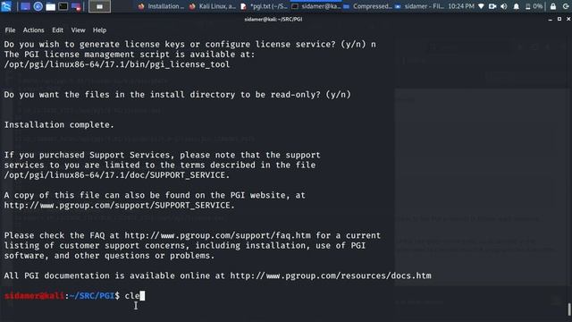 PGI Installation смотреть онлайн