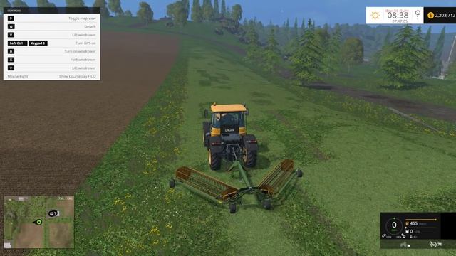 Farming Simulator 2015 Mods Mash Up - EHLO V-Twin Rake смотреть онлайн