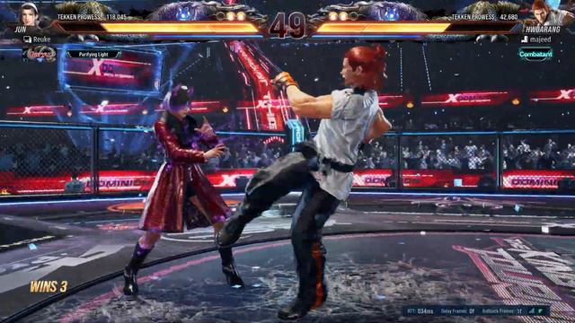 Jun vs Hwoarang [TEKKEN 8] - 2024 05 15 01 50 08 смотреть онлайн