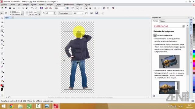JPG to PNG Corel PhotoPaint ( Easy ) смотреть онлайн