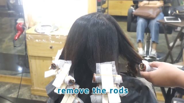 STRAIGTH PERM HAIR/ DIGITAL PERM /PERMANENT PERM смотреть онлайн