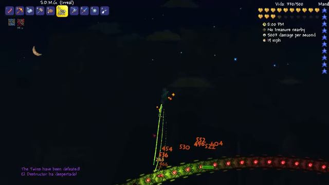 Terraria 1.3 Expert Mode - Mechanical Bosses - Vortex armor & S.D.M.G смотреть онлайн