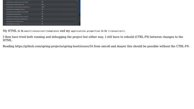 Intellij+Springboot+Thymeleaf+gradle - autoreload html resources (2 Solutions!!) смотреть онлайн