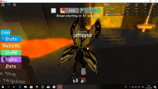 создал новый аккаунт на телефоне//Roblox Симулятор качка смотреть онлайн