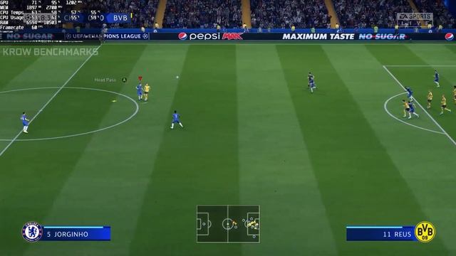 FIFA 20 | GTX 750 Ti 2GB + i5 3570 + 8GB RAM [1080p, Ultra] смотреть онлайн