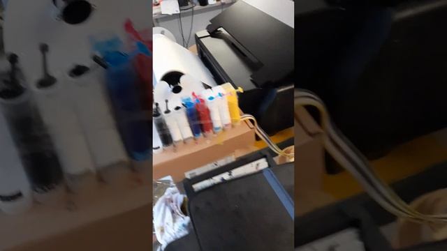 Установка СНПЧ на принтеры Epson. На примере epson r3000, epson 1410 смотреть онлайн