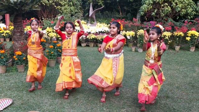 Poush Toder Dak Diyeche Full Dance Cover | Nritangan Academy | 2021 смотреть онлайн