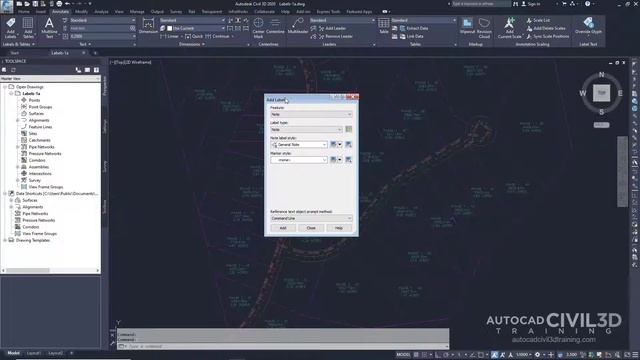 Exploring the Annotation Tools on the Ribbon in Civil 3D 2018, 2019, 2020, 2021 смотреть онлайн