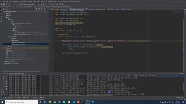 Springboot con Firebase смотреть онлайн