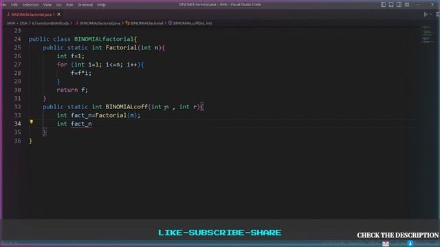 Binomial Factorial In Java | #videos #viralvideo смотреть онлайн