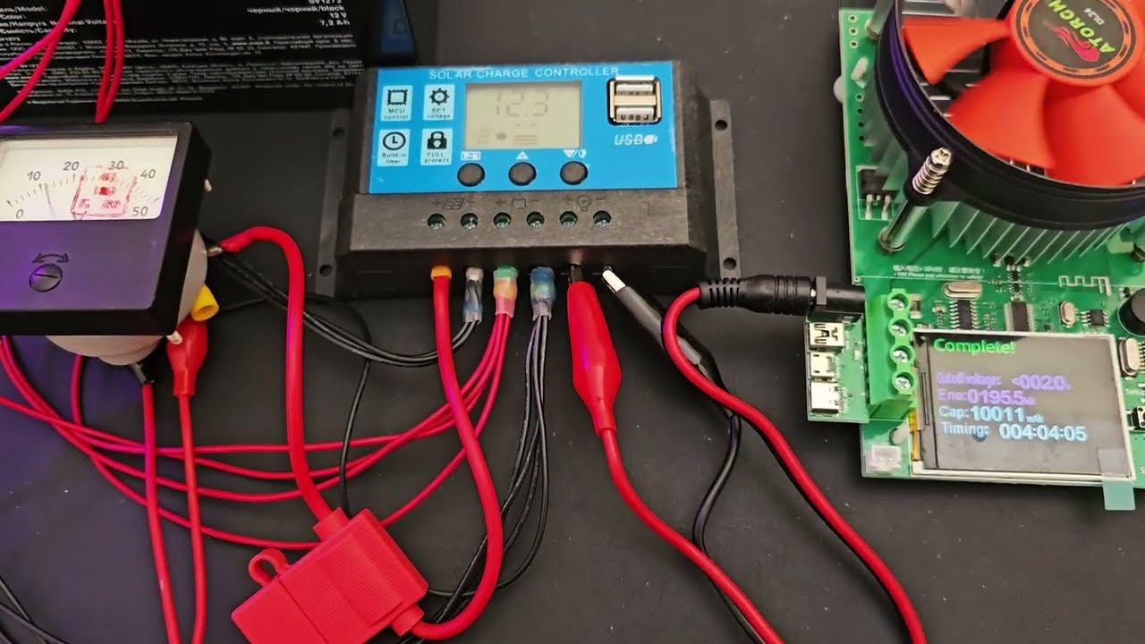 ШИМ или PWM контроллер заряда для солнечных панелей смотреть онлайн