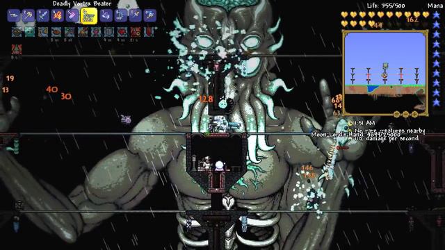 Python Plays Terraria || Moon Lord Battle & Gold Coin Farming! || Terraria 1.3 PC Let's Play [#41] смотреть онлайн