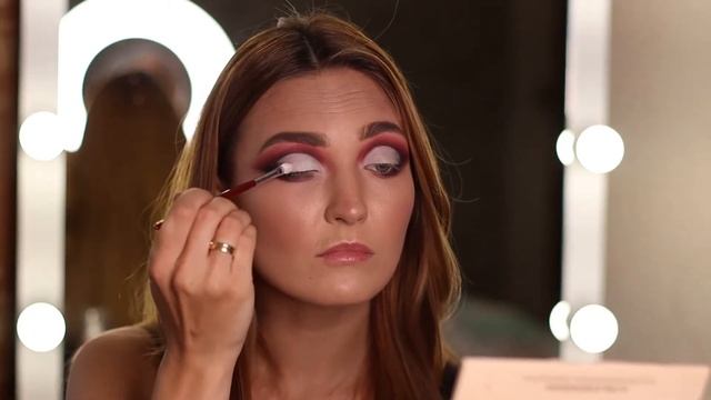 Макияж ОМБРЕ | MakeUp Tutorial | Градиент и графика в макияже | Тюнингуюсь с Гоар, Goar Avetisyan смотреть онлайн