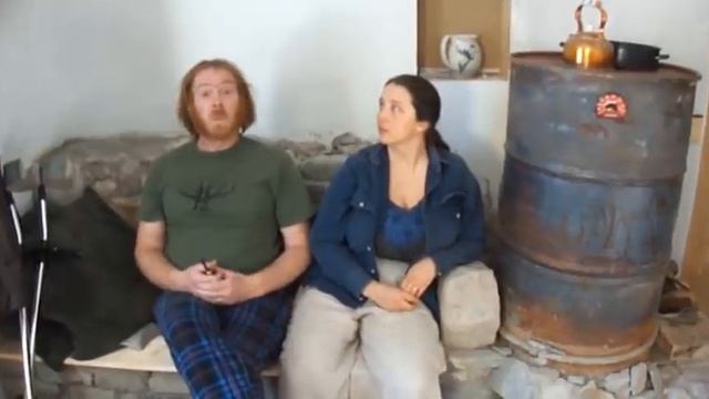 wood burning stoves - super efficient rocket mass heater смотреть онлайн
